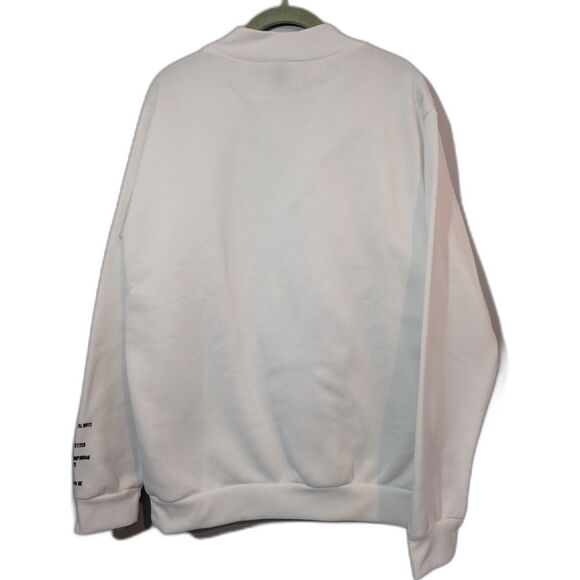 Manfinity Men's Sweatshirt White Size S NWOT - Picture 2 of 7